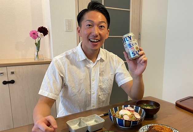 【なんでも酒や カクヤス×サントリー】サントリー九州エリア担当者がカクヤスの便利な無料宅配サービスを使って、4月4日新発売の「サントリー生ビール」を注文してみました！