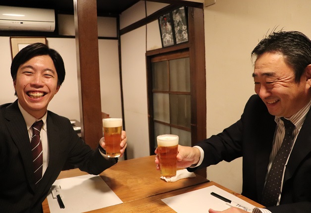 「第5回・年齢差36歳！～凸凹コンビが巡る首都圏酒場応援記～」旬の食材を使用した和食コースと「プレモル」を堪能しよう！「酒肴 新屋敷」（東京・高田馬場）