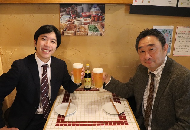 「第10回・年齢差36歳！～凸凹コンビが巡る首都圏酒場応援記～」こだわりの自然派本格中華「月世界」で「プレモル」を堪能しよう♪（東京・道玄坂） 