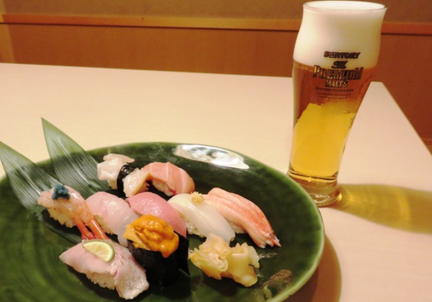 【石川の超達人店】四季を握ったお鮨とプレモルで至福のひとときを♪「鮨楽　こもり」